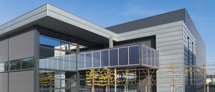 Modern Office Buildings Exterior